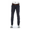 Pánske Premium biznis modré nohavice ALBERTO regular slim fit Veľkosť: 38/34