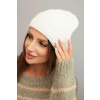 Legínovo Dámska zimná čiapka s vlnou biela Farba: Modrá, Veľkosť: UNI