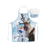 Javoli Detská zástera s čiapkou Frozen Sven a Olaf