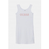 Dievčenské šaty Guess biela farba, mini, priliehavé, J5GK39 K8RT2 J5GK39.K8RT2.PPYA 147-157