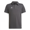 adidas ENT22 Polo Shirt Juniors Grey 11-12 Years