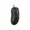 Genesis herná optická myš KRYPTON 555/RGB/8000 DPI/Herná/Optická/8 000 DPI/Drôtová USB/Čierna, NMG-1839