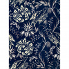 MINDTHEGAP Folk Embroidery Indigo - tapeta