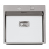 Nerezový drez Sinks BOXER 550 FI, kefovaný povrch - hrúbka 1,2mm