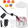 Mini generátor hmly Ultrazvukový stroj 12 LED Tri režimy