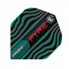 Winmau Prism Alpha - Fyre - Black, Turquoise & Red W6915.708