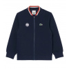Chlapčené mikiny Lacoste Boys Roland-Garros Edition Tennis - Modrý (128 cm)
