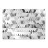 Podložka pod stoličku Podložka pod stoličku Gray trojuholníky vzorec mwp-w0012550