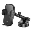 Držiak do auta Hoco Car Holder With Wirelles Charging Windshield / Center Console 15W Hw5 Black