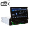 1DIN DAB / FM autorádio s výsuvným 7