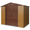 Záhradný domček BestBerg ZDB-4D / 4,1 m2 / 236 x 174 x 206 cm / drevo/hnedá