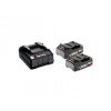 Metabo - Súprava 3A nabíjačky a 2x aku 18 V Li-Power 2,0 Ah 685161000