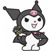CUKROVÁ TLAČ jedlý obrázok na tortu Cukrová hmota Hello Kitty #32 + MENO TEXT