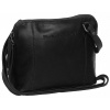 The Chesterfield Brand Kožená kabelka přes rameno/crossbody River C48.1115 černá