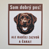 Tabuľka na bránu - Labrador