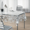 Douceur d`Interieur Transparentní olejové plátno 140x240 cm bílý motiv listů