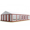 Pártystany-Jičín s.r.o. Záhradný Party stan 6x12m - PVC PREMIUM Ohňovzdorný Farba: Červenobiela