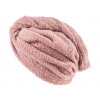 XPOSE® Froté turban na vlasy VERONA - perlový 30x75 cm, Froté