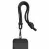 Black Rock Universal Wrist Band Lanyard, šnúrka/ pútko na mobil, s karabínkou, 25 cm, čierna 228251