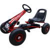 GOKART AUTO NA PEDÁLE ENERO 01 ČERVENÁ