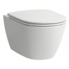 Laufen FIORA závěsné WC, Rimless splachování, Silent Flush