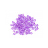 Plastové koráliky kraklované Ø6 mm - 30 g 6 (27) fialová lila