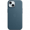 Apple iPhone 15 FineWoven Case with MagSafe - Pacific modré MT3G3ZM/A