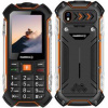 Mobilný telefón myPhone Hammer Boost (TELMYHBOOSTOR) čierny/oranžový