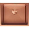 Mexen Trixo oceľový drez 1-komorový 540 x 440 mm, meď HC - 6414541000-65HC