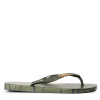 Havaianas Hav. Top Camouflage Green 45/46 Flip Flops Mens Green 11/12