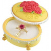 Disney Store Kráska a zviera: Magický prsteň v luxusnej šperkovnici (Disney Store Japan Beauty and the Beast Enchanted Rose Ring in Luxury Gift Box)