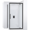 Sprchový kút - Rohová čierna vyklápacia sprchová kabína 70x100 (Sprchový kút - Rohová čierna vyklápacia sprchová kabína 70x100)