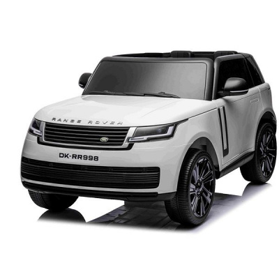 Beneo Elektrické autíčko Range Rover model 2023 Dvojmiestne biela