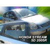 Deflektory komplet 4 ks pre HONDA Stream, 2000-07