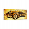 Obrázok na skle 100x40 Classic Retro CAR (Obrázok na skle 100x40 Classic Retro CAR)