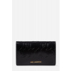 PÚZDRO NA PLATOBNÉ KARTY KARL LAGERFELD K/SKUARE SP SHINY BIFOLD CH BLACK