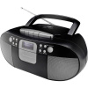 soundmaster SCD7800SW SCD7800SW rádio s kazetovým prehrávačom, DAB+, FM, AUX, CD, kazeta, USB, funkcia alarmu, čierna; SCD7800SW