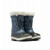 SOREL YOUTH YOOT PAC NYLON BOOT Junior Zimná Obuv Farba: Uniform Blue, Black, Veľkosť: 35 1855211405