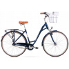 Mestsky bicykel - Romet Art Deco Lux Navy Blue + Basket 2022 20 (Romet Art Deco Lux Navy Blue + Basket 2022 20)
