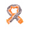 ŠATKA KARL LAGERFELD K/ZEBRA SQUARE SCARF BLACK/WHITE