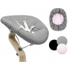 Stokke Nomi Newborn Set - polohovateľná vysoká stolička | Black/Grey/Pink