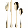 Pintinox Sada príborov PRINCESS SUN, sada 24 ks, zlatá