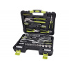 Extol Craft 6598 Sada náradia a nástrčných kľúčov, 65ks, kufor, CrV