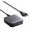 Nabíjačka do siete UGREEN 2x USB, 2x USB-C, 65W, GaN (90747) sivá