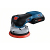 BOSCH Akumulátorová vibračná brúska 125 mm GEX 18V-125 v kartónovej krabici (bez batérie a nabíjačky)