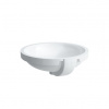 Laufen Pro B Zápustné umývadlo 42 cm s brúseným okrajom, LCC biela H8189624001091