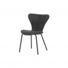 AUTRONIC Jedálenská stolička, sivá, látka, CT-S8010 GREY2