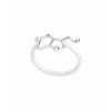 STRIEBORNÝ Prsteň SEROTONÍN CHEMICKÁ VZORCA 925 (STRIEBORNÝ Prsteň SEROTONÍN CHEMICKÁ VZORCA 925)