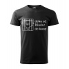 Handel Tričko - Doba si žiada: do basy Farba: čierna, Veľkosť: 3XL, Strih trička: pánsky/unisex