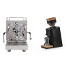 ECM Mechanika MAX + Eureka Mignon Single Dose, Black & Oak
